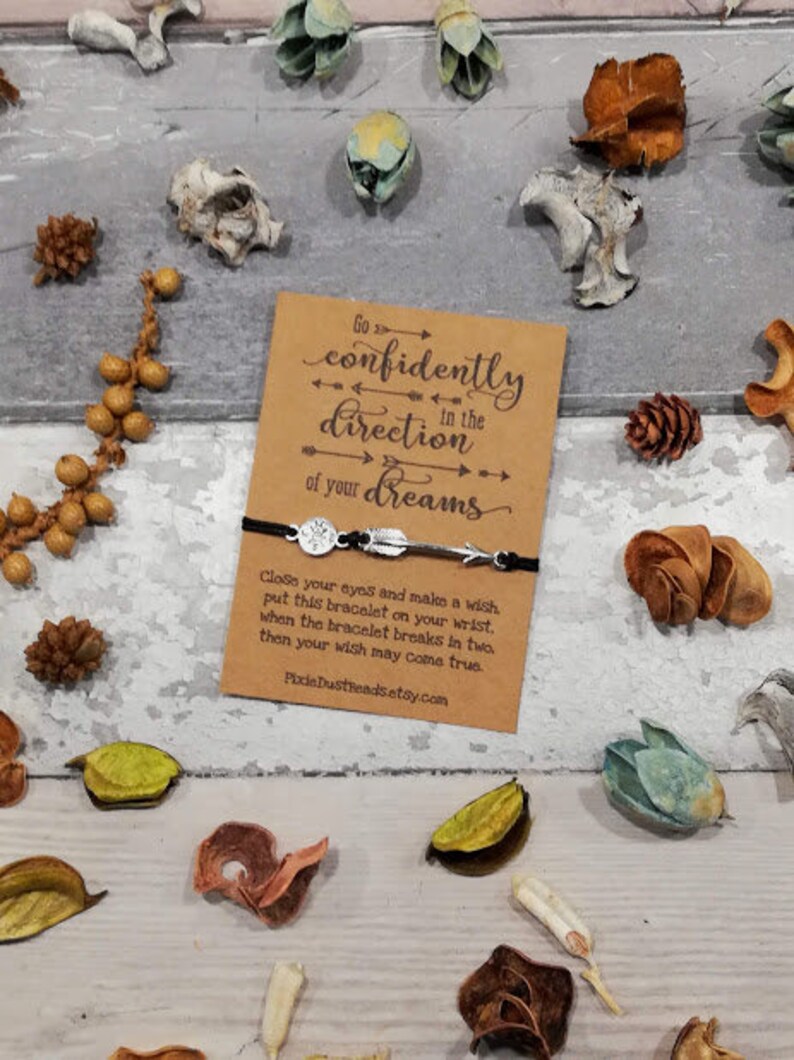 Graduation Bracelet Graduation Wish Bracelet Graduation Card Congratulations card Graduation Gift Encouragement card,Graduation Jewelry