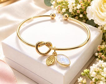 Armband med guldknut Frieri till brudtärna Gåva till brudtärna Brudtärneask Armband till brudtärna Gåva till brudtärna Gåvor till brudtärna Tack till brudtärnan