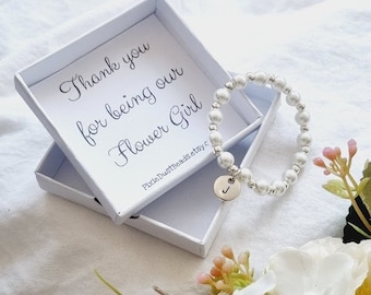 Flower Girl Gift Wedding Gracias Gracias por ser Flower Girl Jewelry Gift for Flower Girl Flower Girl Keepsake Flower Girl Flower Girl