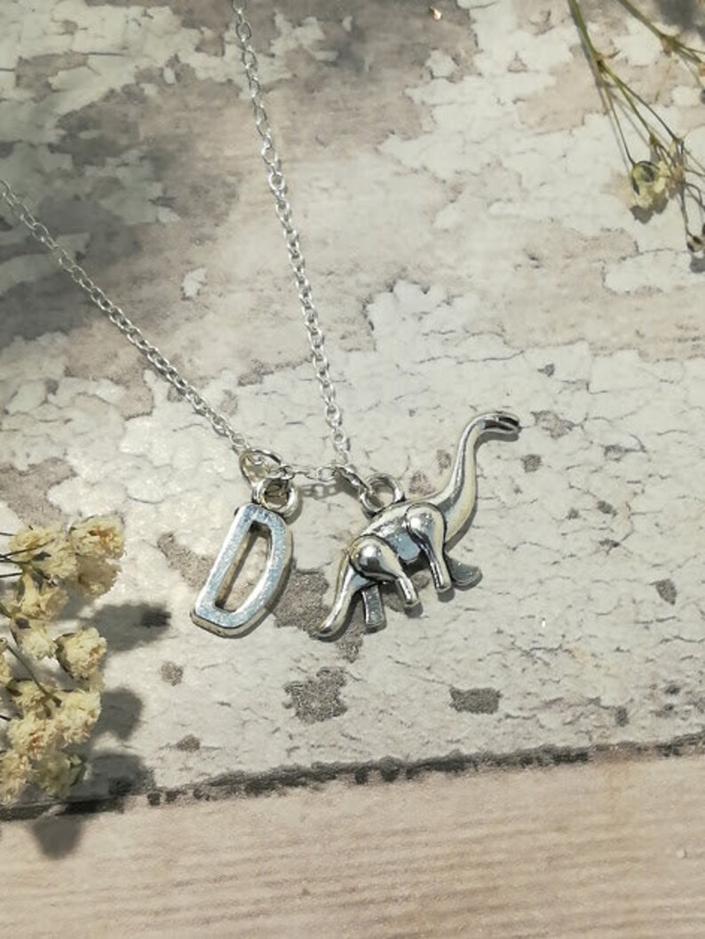 Dinosaur Necklace Dinosaur Gift Dinosaur Jewelry Dinosaur Etsy