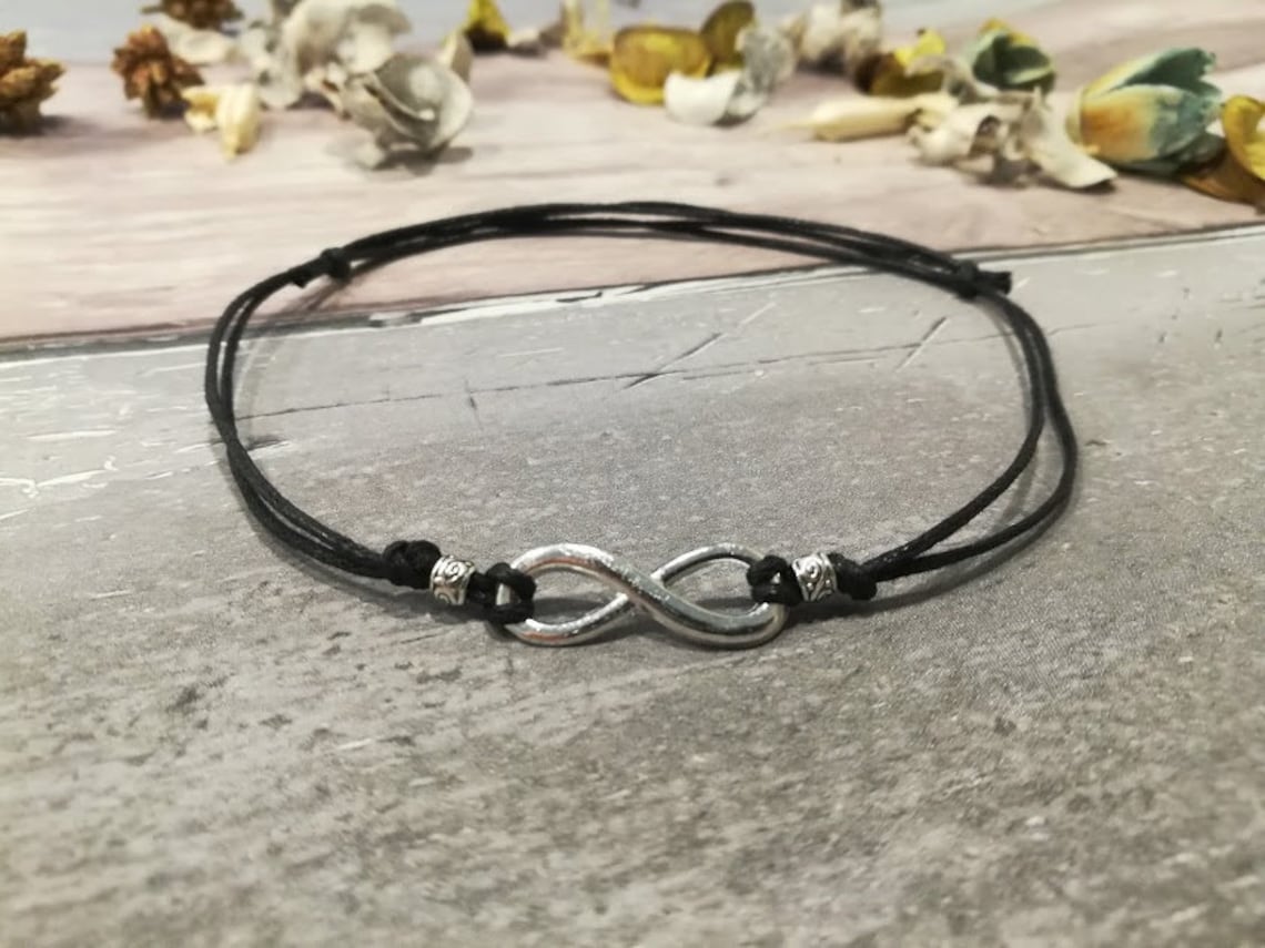 Infinity Anklet, Infinity Jewelry, Boho Anklet, Silver Infinity Anklet ...