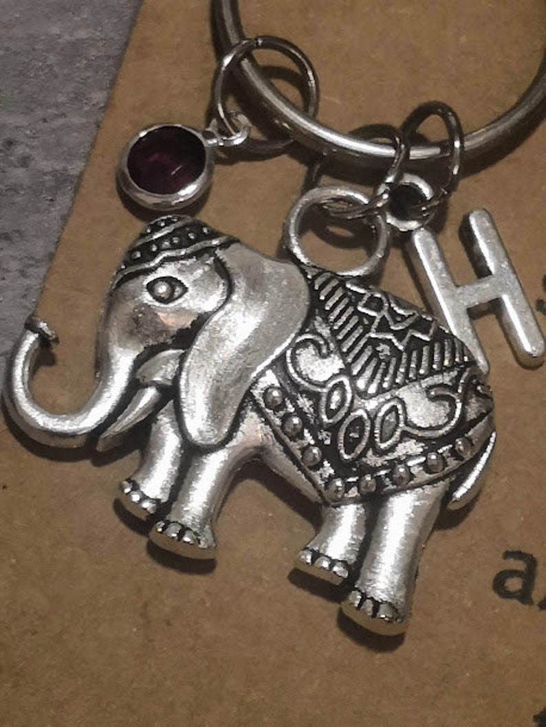 Cute Felt Elephant Keychain / Keyring - Handmade In Nepal With - Foto 11