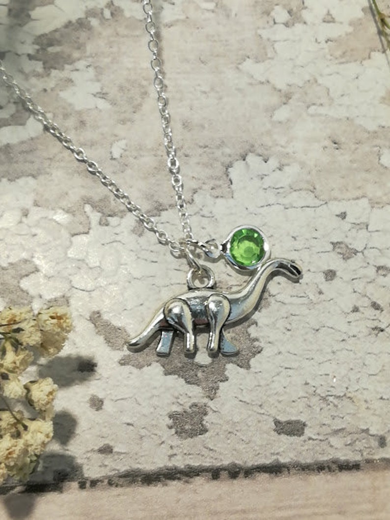 Dinosaur Necklace Dinosaur Gift Dinosaur Jewelry Dinosaur Etsy