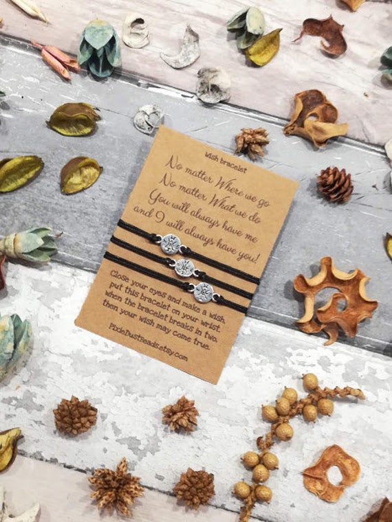 Conjunto de 3 pulseras pulsera de larga distancia conjunto | Etsy México