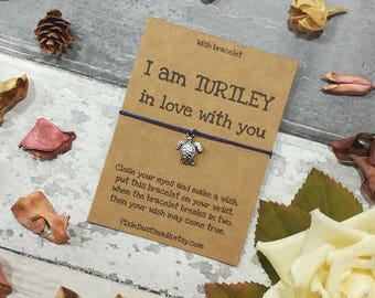 Turtle Wish Bracelet, Sea Turtle Wish Bracelet, Turtle Jewellery, Turtle Bracelet, Turtle Gift, I love you gift, Valentines Day gift, Turtle
