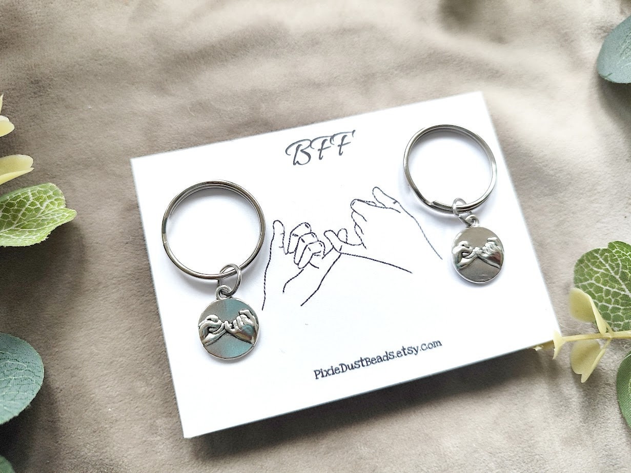 Swear Key Rings Pinky Swear Keyring, Pinky Promise Keychain, Pinky Promise, Pinky ...