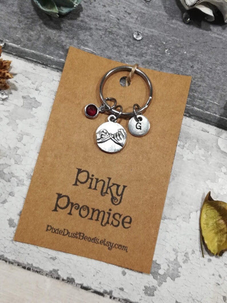 Pinky Promise Key Ring Pinky Promise Pinky Promise Gift Etsy UK