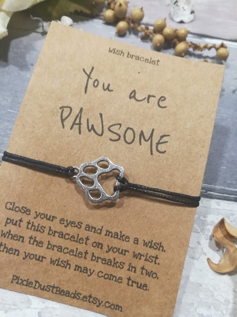 Dog Wish Bracelet Dog Bracelet Dog Jewellery Dog Jewelry Etsy Hong Kong