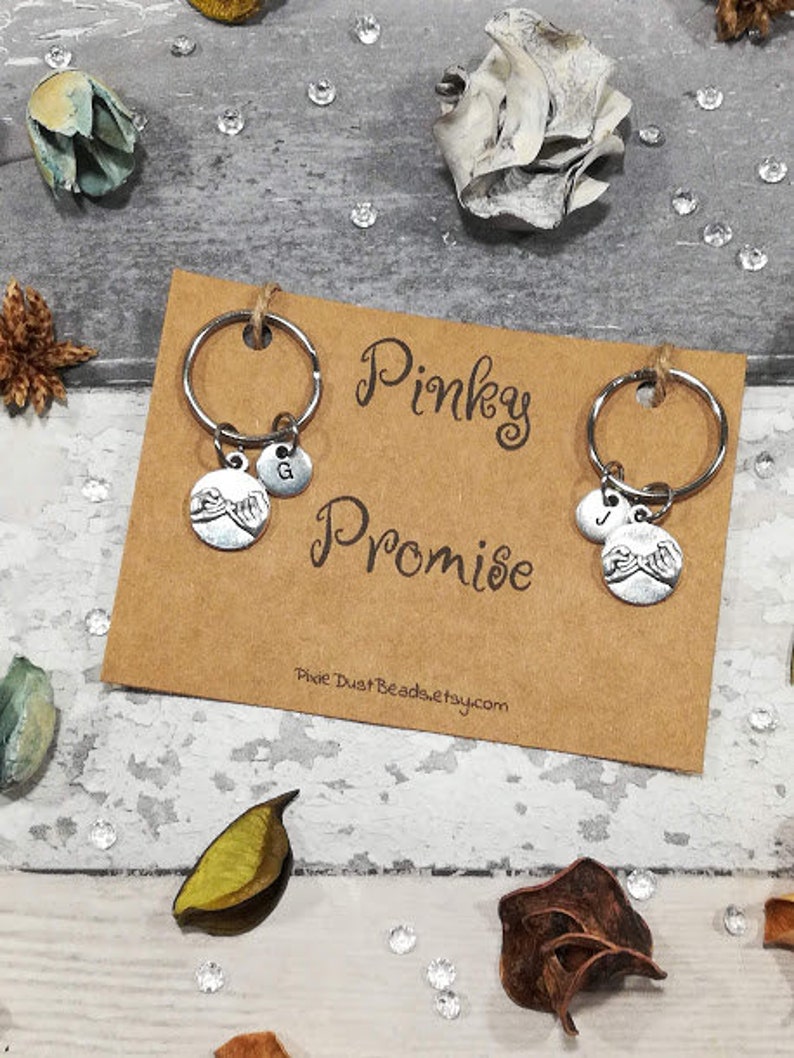 Swear Key Rings Pinky Swear Keyring Pinky Promise Keychain Pinky Promise - Etsy
