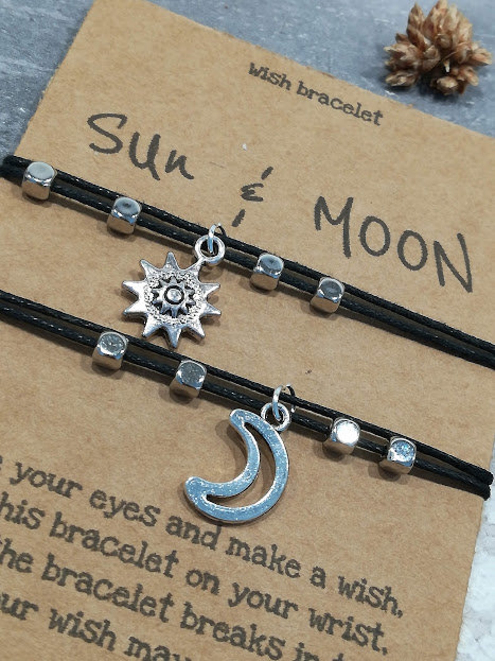 Sun & Moon Bracelet Sun and Moon Jewellery Sun and