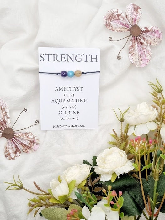 Buy STRENGTH Bracelet Strength Jewelry Strength Gift Strength