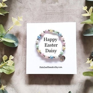 Regalo di Pasqua per la figlia Regalo di Pasqua per nipote Regalo di nipote Nipote Nipote Gioielli Nipote Carta di Pasqua Nipote Nipote Regali Regalo del coniglietto di Pasqua