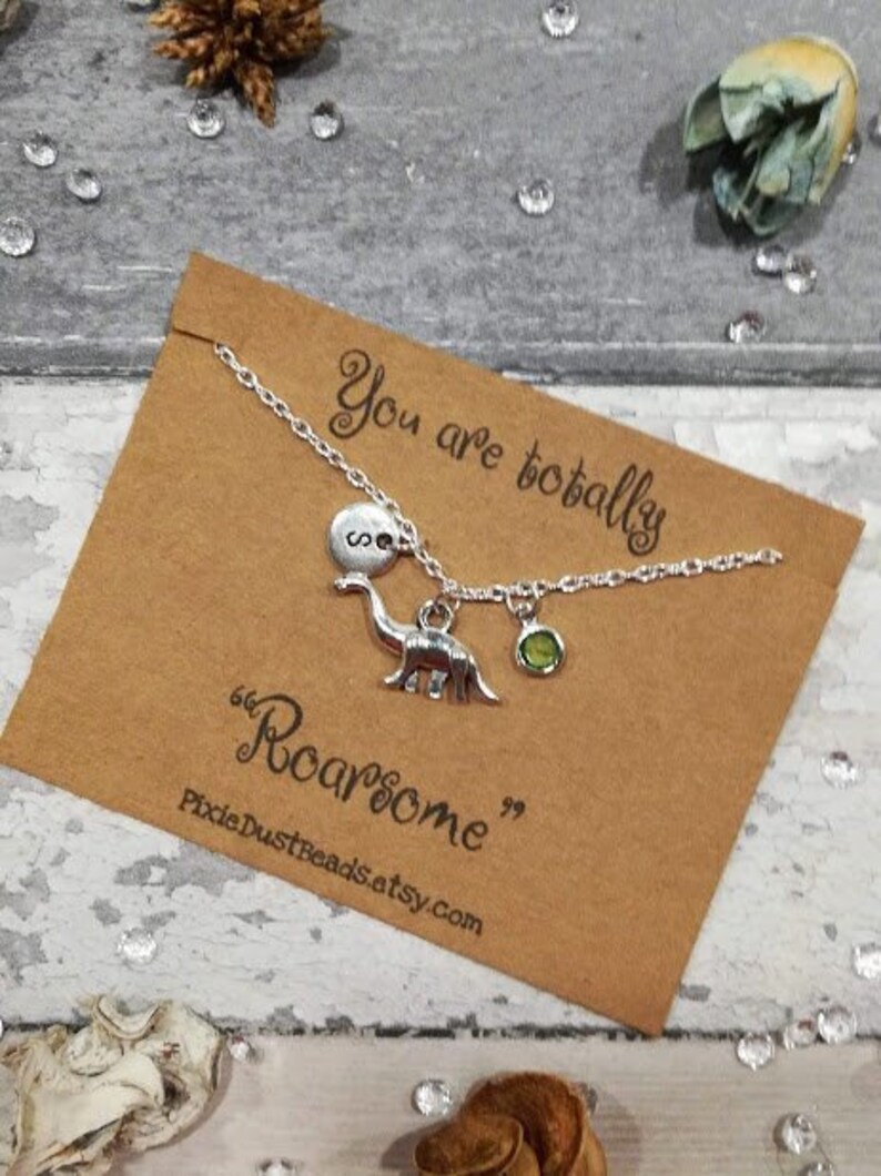 Dinosaur Bracelet Dinosaur Jewelry Friendship Bracelet Etsy