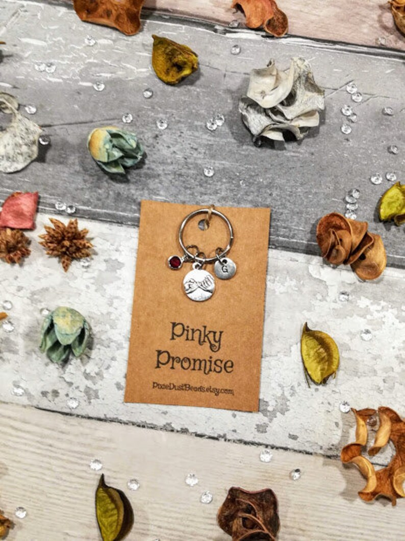 Pinky Promise Key Ring Pinky Promise Pinky Promise Gift Etsy UK