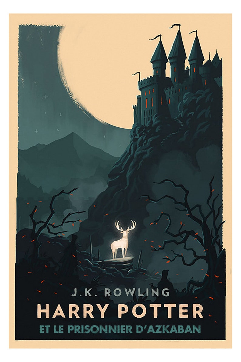 Kleines Plakat DEUTSCH Harry Potter und der Gefangene | Etsy