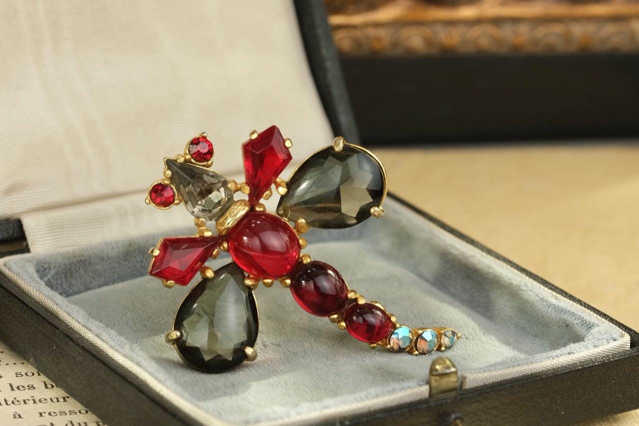 Schiaparelli Brooches - Etsy