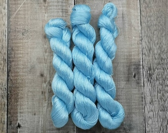 Handgefärbtes Garn, Elsa, Veganes 4Ply Yarn, Tencel Yarn, Vegan Yarn, 4Ply Yarn, Fingering Yarn