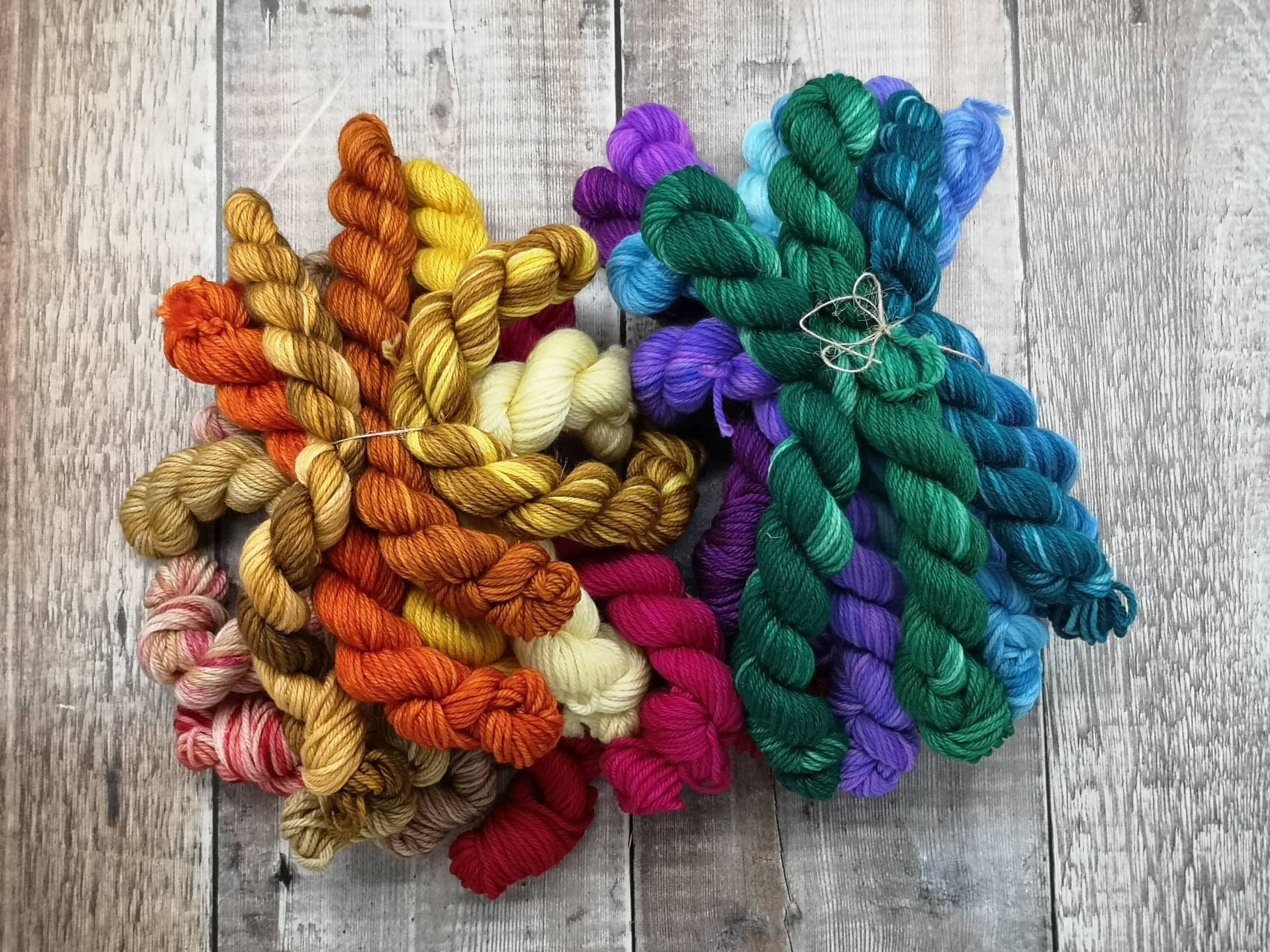 Hand Dyed Yarn Advent Calendar Christmas in Hawkins Stranger Etsy