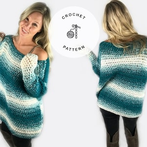 Comfy & Cozy Oversized Crochet Sweater Pattern