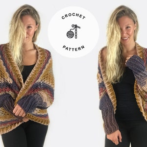 Crochet Pattern - Essentially Fall Cardigan