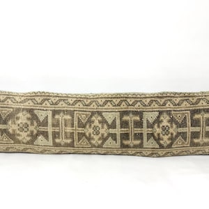 Extra Long Lumbar Pillowcase, Ethnic Primitive Farmhouse Decor Bed Lumbar Pillow, Bohemian Long Wool Bedding Pillow Cover, 12&quot;X48&quot; Inches
