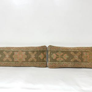 Set of Two Pillows, Carpet Pillow, Pair Cushions, Matching Pillow, Handmade Wool Cushions, Chair Pillow, Armchair Pillow, Two Cushions