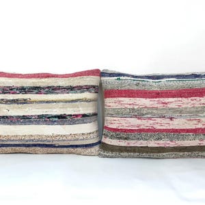 Copricuscini minimalisti, piccoli cuscini da tiro, coppia di cuscini boho, coppia di copricuscini, federa astratta, cuscino a righe, copricuscino per divano