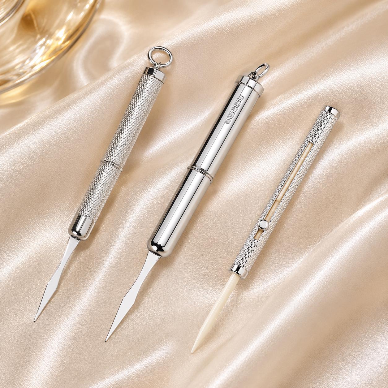 Birks sterling silverのtoothpick holder Sterling Silver Toothpick