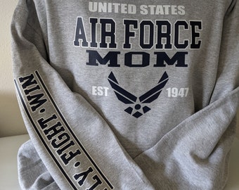 Proud USAF Mom U.S Air force Mom Black Fleece Zipped Vest with Pocket Proud USAF Mom U.S Air force Mom Black Fleece Zipped Vest with Pocket