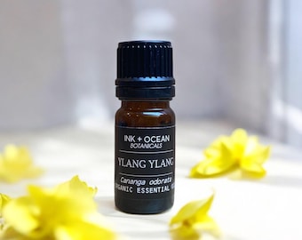 Organic Ylang Ylang Complete Essential Oil, single essence