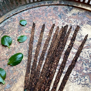 Hand rolled Herbal Patchouli And Herbs Incense Sticks, Grounding And Soothing. Luxury Incense with Essential oils