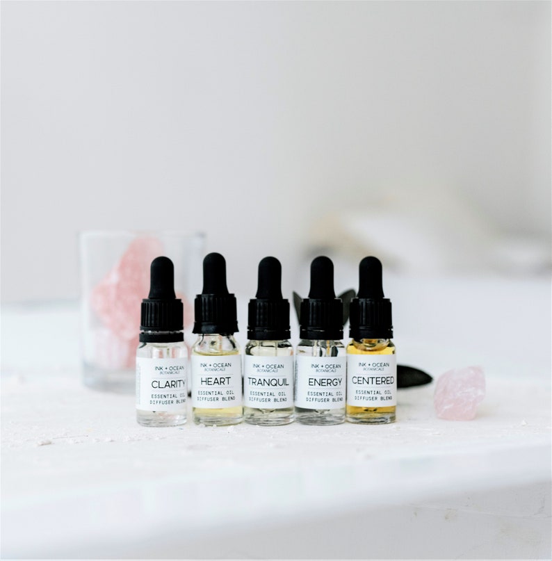 Rose Quartz Gemstone Crystal Diffuser Potpourri Essential Etsy