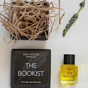 The Bookist - Gourmand, Coffee, Chocolate, Natural Botanical Vegan Perfume Oil.  gift boxed.