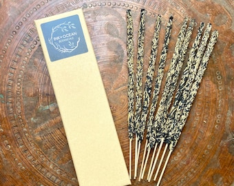 Hand rolled Herbal Rosemary And Herbs Incense Sticks, Grounding And Soothing. Luxury Incense with Essential oils