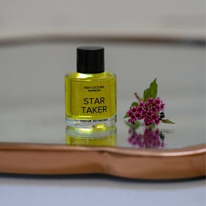 Star Taker Natural Botanical Vegan Perfume Oil. Earthy Woody Herbaceous. Patchouli, Lemon, Cardamom, Bergamot, Lavender , gift boxed.