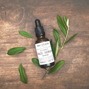 Calming Botanical Vegan Organic  Facial Serum