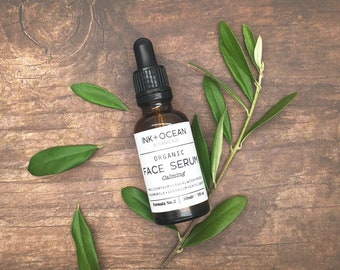 Calming Botanical Vegan Organic  Facial Serum