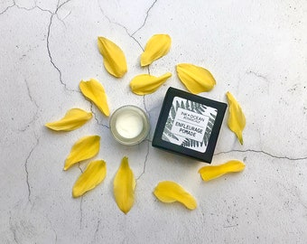 Narcissus, Daffodil Flower, Enfleurage Pomade Vegan Botanical Organic Natural Solid Perfume.