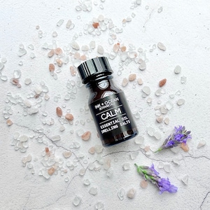 Calm Smelling sales, calming, sleep, aromatherapy, essential oils, pink Himalayan salt, Lavender, Marjoram, Chamomile, Bergamot, Vetiver