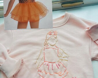 dance recital gift | crewneck sweatshirt | dancer | dance gift | dance costume | custom dance recital costume crewneck