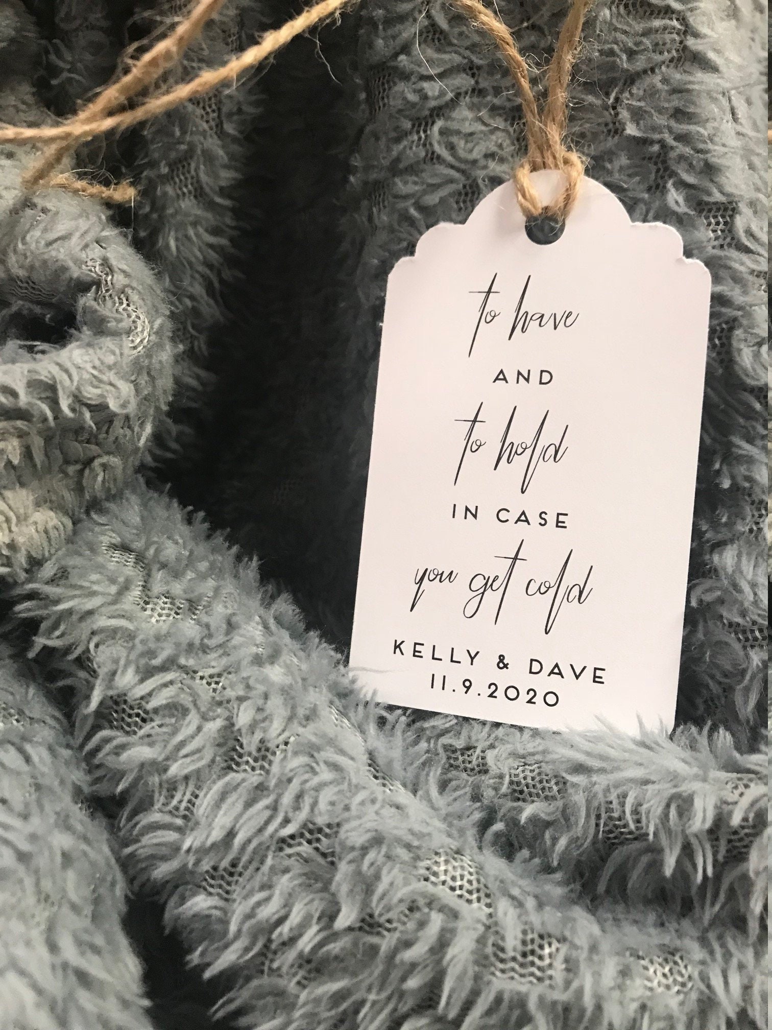 Simple Blanket Tags Etsy