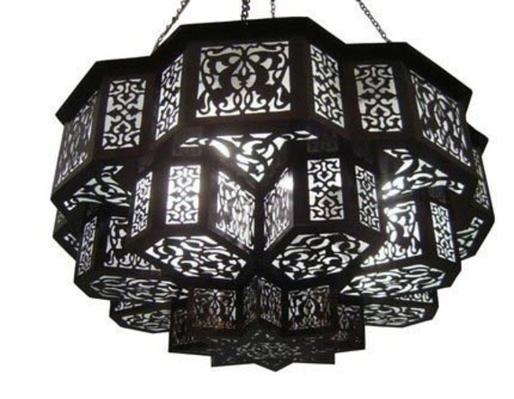 Moroccan Lantern Chandelier Pendant Lights Image 0