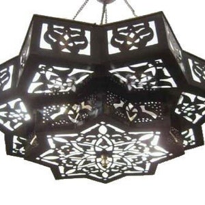 Moroccan Star Chandelier Lamp