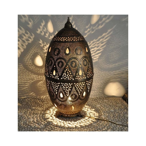 Bronze moroccan floor lamp deals
