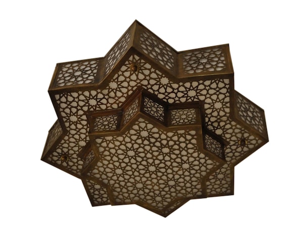 Moroccan Ceiling Light Fixture Flush Mount Chandelier Chandelier Lighting Ceiling Light
