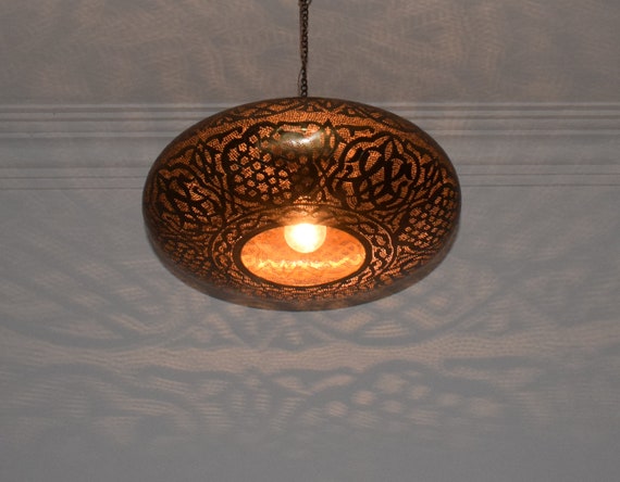 design tips, add funky lighting like this morocan light fixture