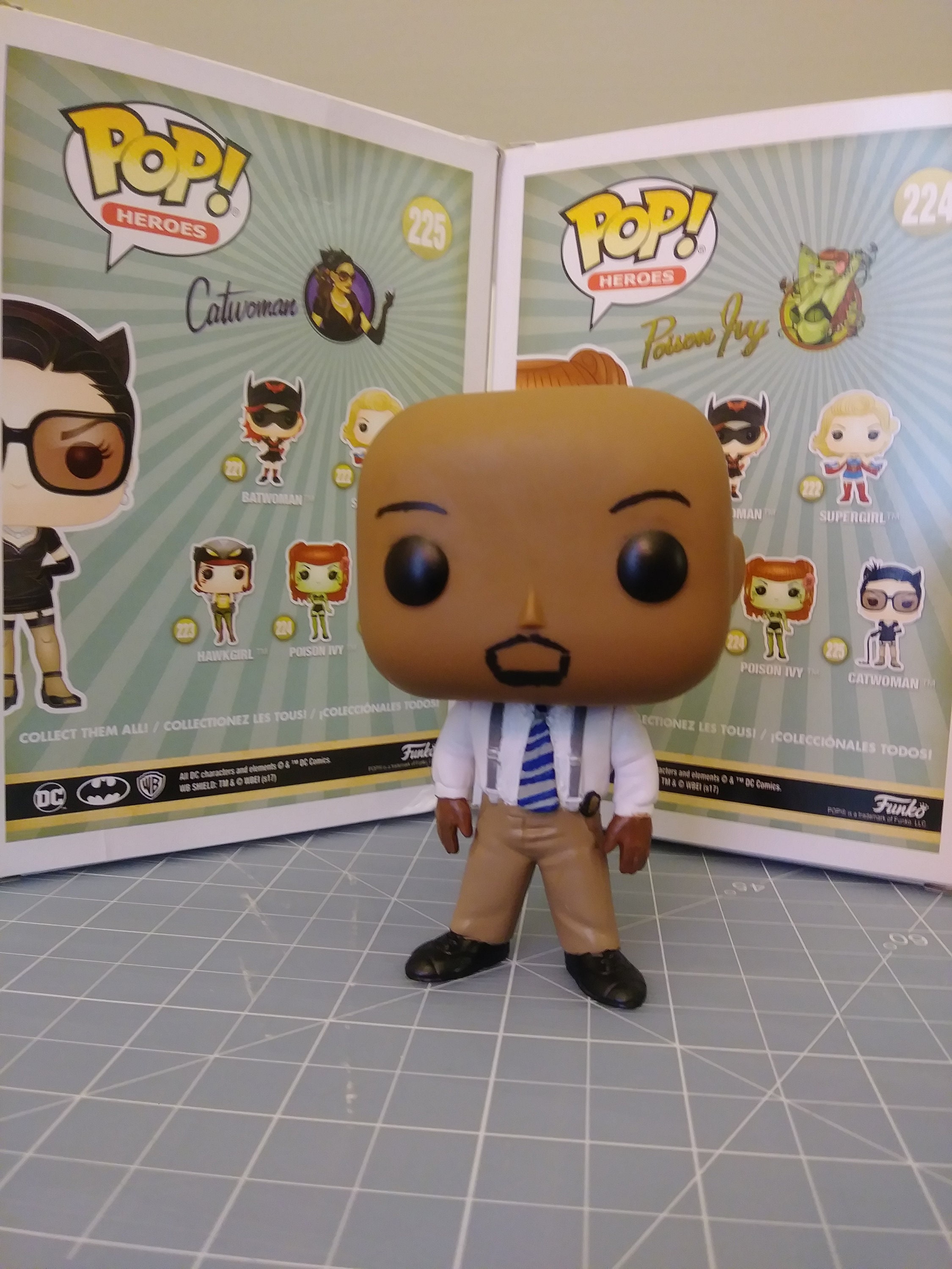 Custom Funko Pop of Terry Jeffords from Brooklyn 99 Etsy