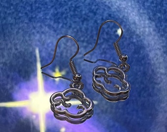 cloud earrings