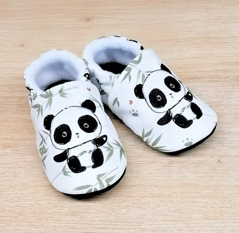 Chaussons Chaussettes Semelle Souple Antidérapants Pour Bébé - 6-12