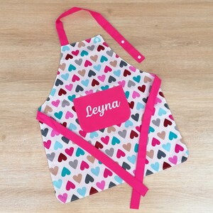 Customizable children's kitchen apron, gift for gourmets, several models to choose from